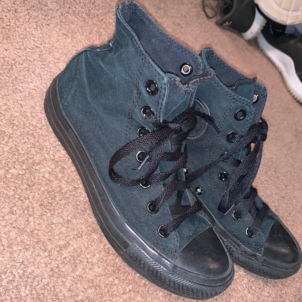 Black Hightop Converse